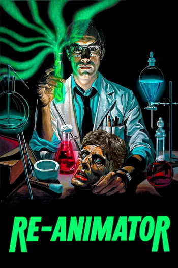 Poster for the movie «Re-Animator»