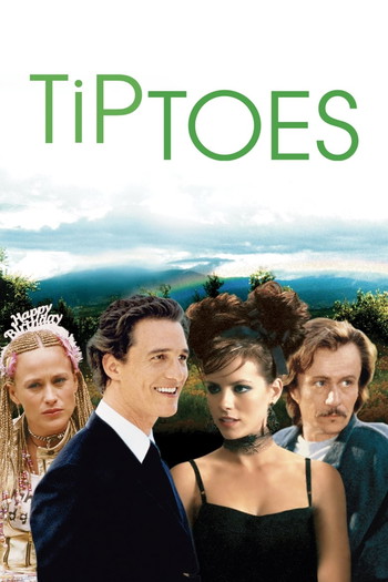 Poster for the movie «Tiptoes»