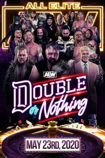 Poster for the movie «AEW Double or Nothing»