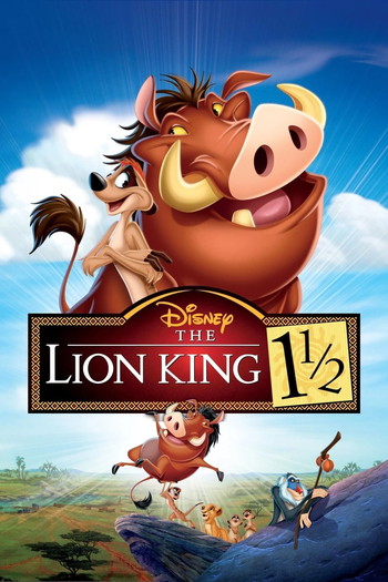 Poster for the movie «The Lion King 1½»