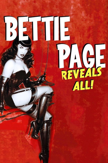 Poster for the movie «Bettie Page Reveals All»