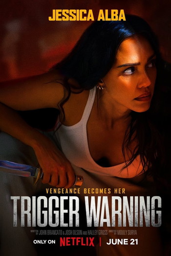 Poster for the movie «Trigger Warning»