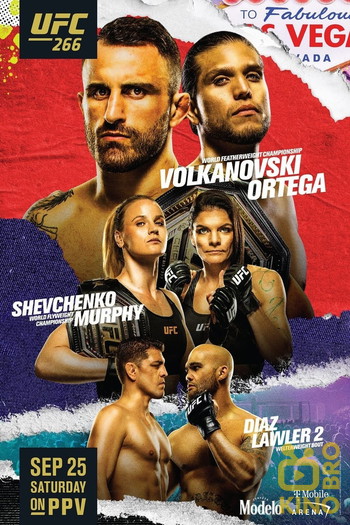 Постер до фільму «UFC 266: Volkanovski vs. Ortega»