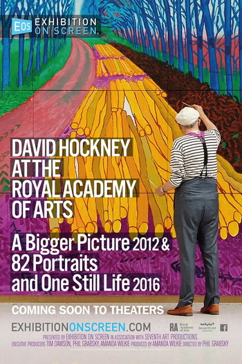 Poster for the movie «David Hockney at the Royal Academy of Arts»