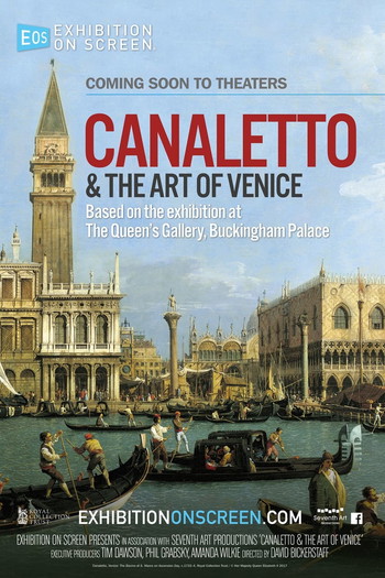 Poster for the movie «Canaletto & the Art of Venice»