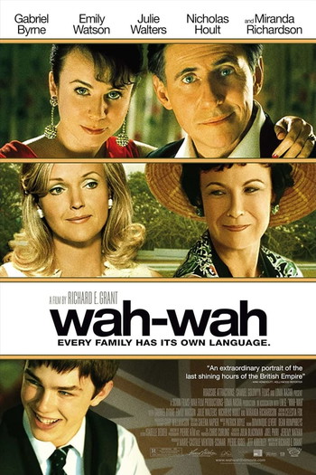 Poster for the movie «Wah-Wah»