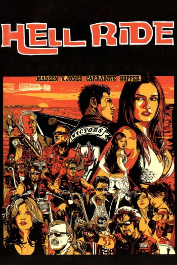 Poster for the movie «Hell Ride»