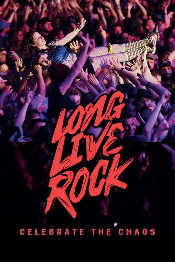 Poster for the movie «Long Live Rock... Celebrate the Chaos»