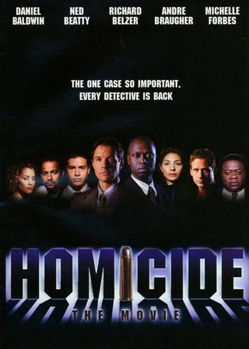 Poster for the movie «Homicide: The Movie»