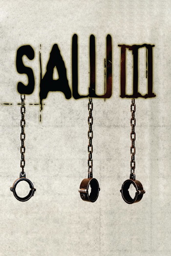 Poster for the movie «Saw III»