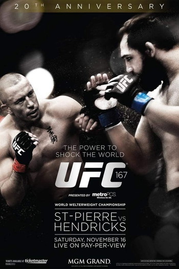 Poster for the movie «UFC 167: St-Pierre vs. Hendricks»