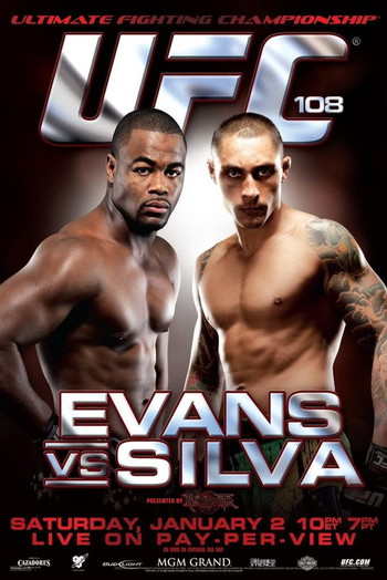 Poster for the movie «UFC 108: Evans vs. Silva»