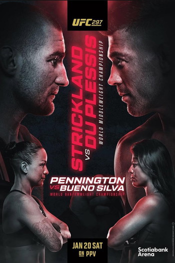 Poster for the movie «UFC 297: Strickland vs. du Plessis»