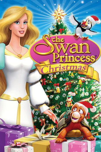 Poster for the movie «The Swan Princess Christmas»