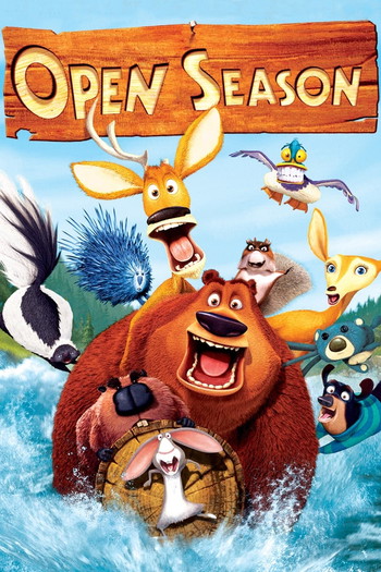 Poster for the movie «Open Season»