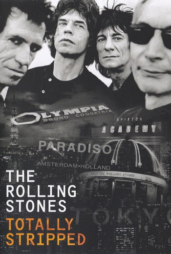 Poster for the movie «The Rolling Stones - Totally Stripped»