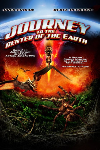 Poster for the movie «Journey to the Center of the Earth»