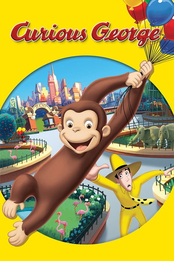 Poster for the movie «Curious George»