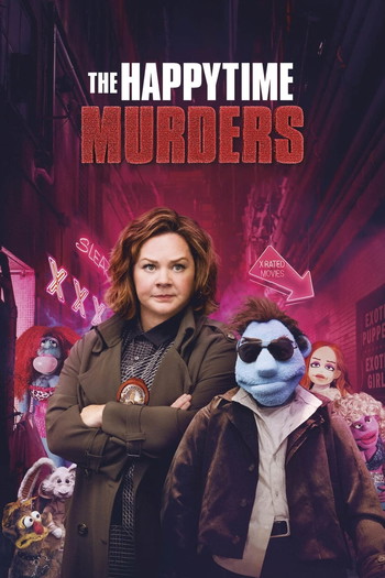 Poster for the movie «The Happytime Murders»