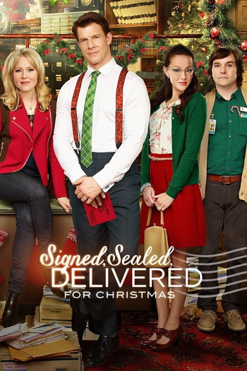 Poster for the movie «Signed, Sealed, Delivered for Christmas»