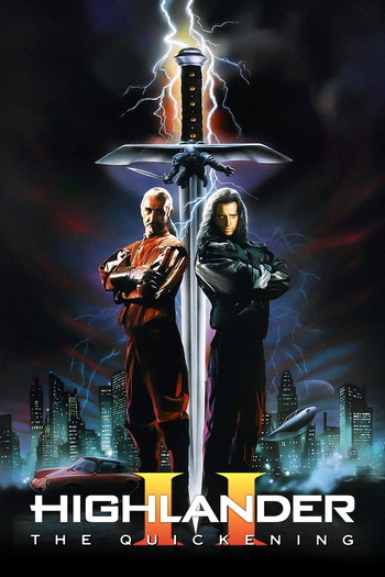 Poster for the movie «Highlander II: The Quickening»