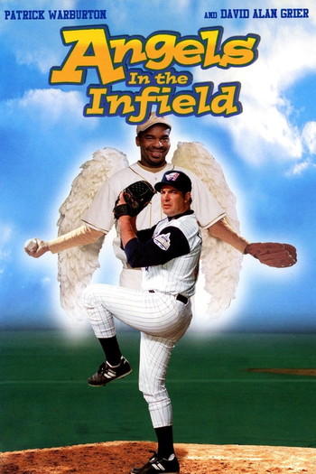 Poster for the movie «Angels in the Infield»