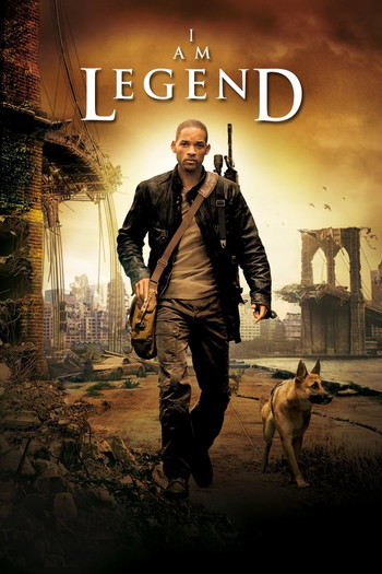 Poster for the movie «I Am Legend»