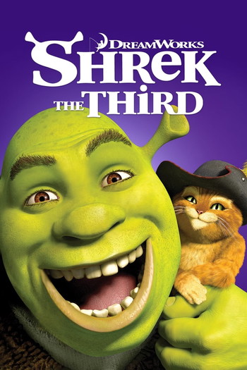 Poster for the movie «Shrek the Third»