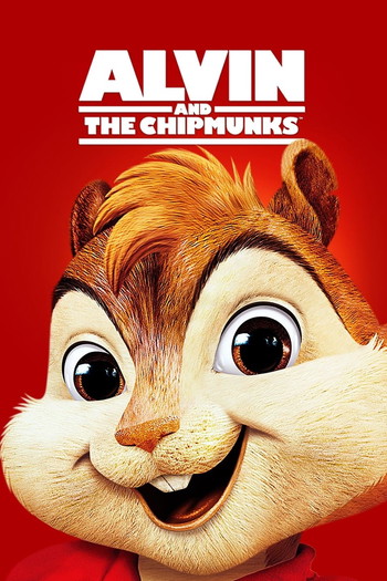 Poster for the movie «Alvin and the Chipmunks»