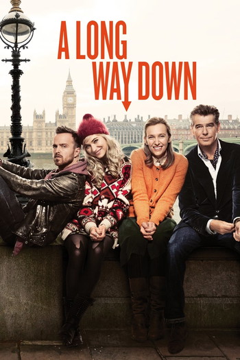 Poster for the movie «A Long Way Down»