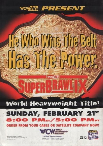 Poster for the movie «WCW SuperBrawl IX»