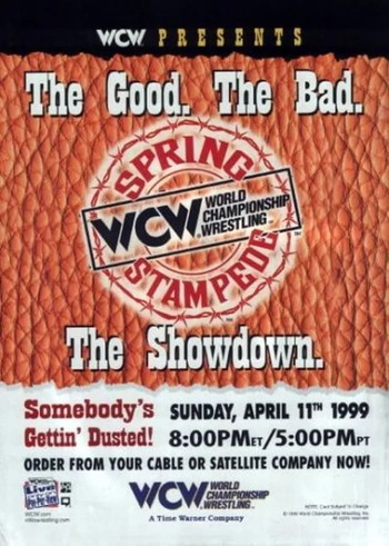 Poster for the movie «WCW Spring Stampede 1999»