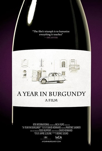 Poster for the movie «A Year in Burgundy»