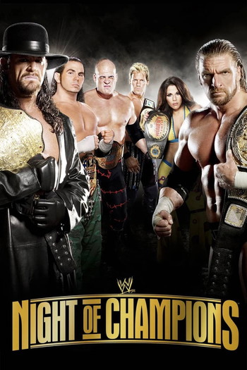 Poster for the movie «WWE Night of Champions 2008»