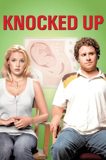 Poster for the movie «Knocked Up»