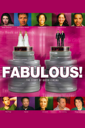 Poster for the movie «Fabulous! The Story of Queer Cinema»