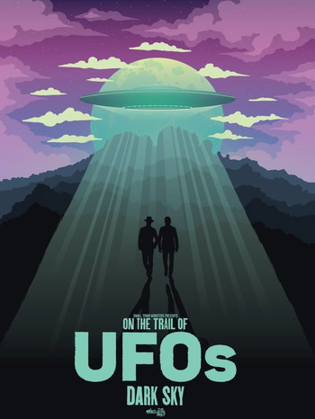 Poster for the movie «On the Trail of UFOs: Dark Sky»