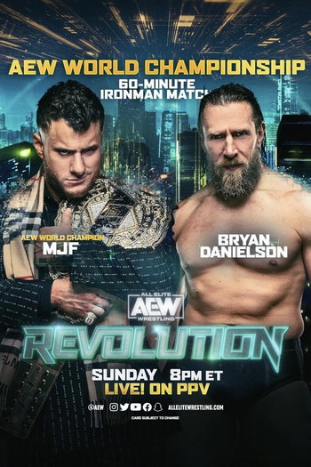 Poster for the movie «AEW Revolution»