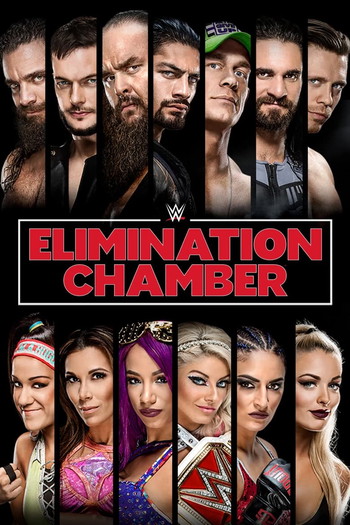 Poster for the movie «WWE Elimination Chamber 2018»