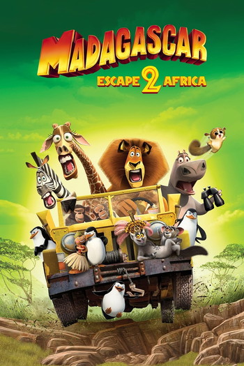 Poster for the movie «Madagascar: Escape 2 Africa»