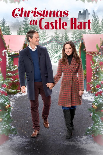 Poster for the movie «Christmas at Castle Hart»