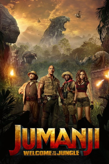 Poster for the movie «Jumanji: Welcome to the Jungle»