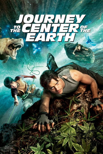 Poster for the movie «Journey to the Center of the Earth»