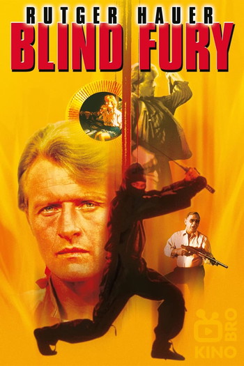 Poster for the movie «Blind Fury»