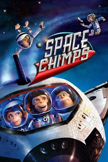 Poster for the movie «Space Chimps»