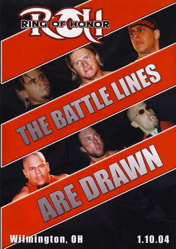 Poster for the movie «ROH: The Battle Lines Are Drawn»