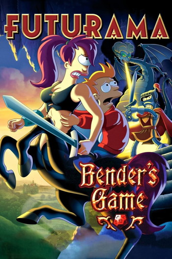 Poster for the movie «Futurama: Bender's Game»