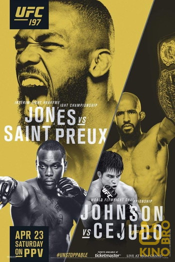 Постер к фильму «UFC 197: Jones vs. Saint Preux»