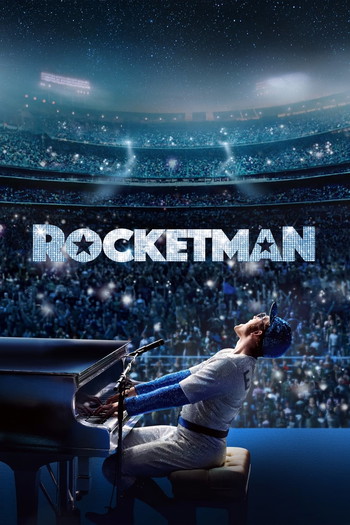 Poster for the movie «Rocketman»