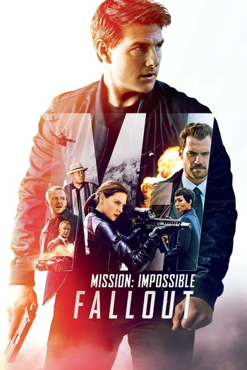 Poster for the movie «Mission: Impossible - Fallout»